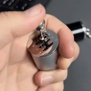 six speed manual shift keychain