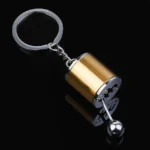 six speed manual shift keychain