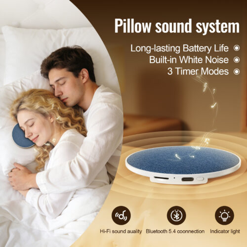 under pillow bluetooth sleep speaker