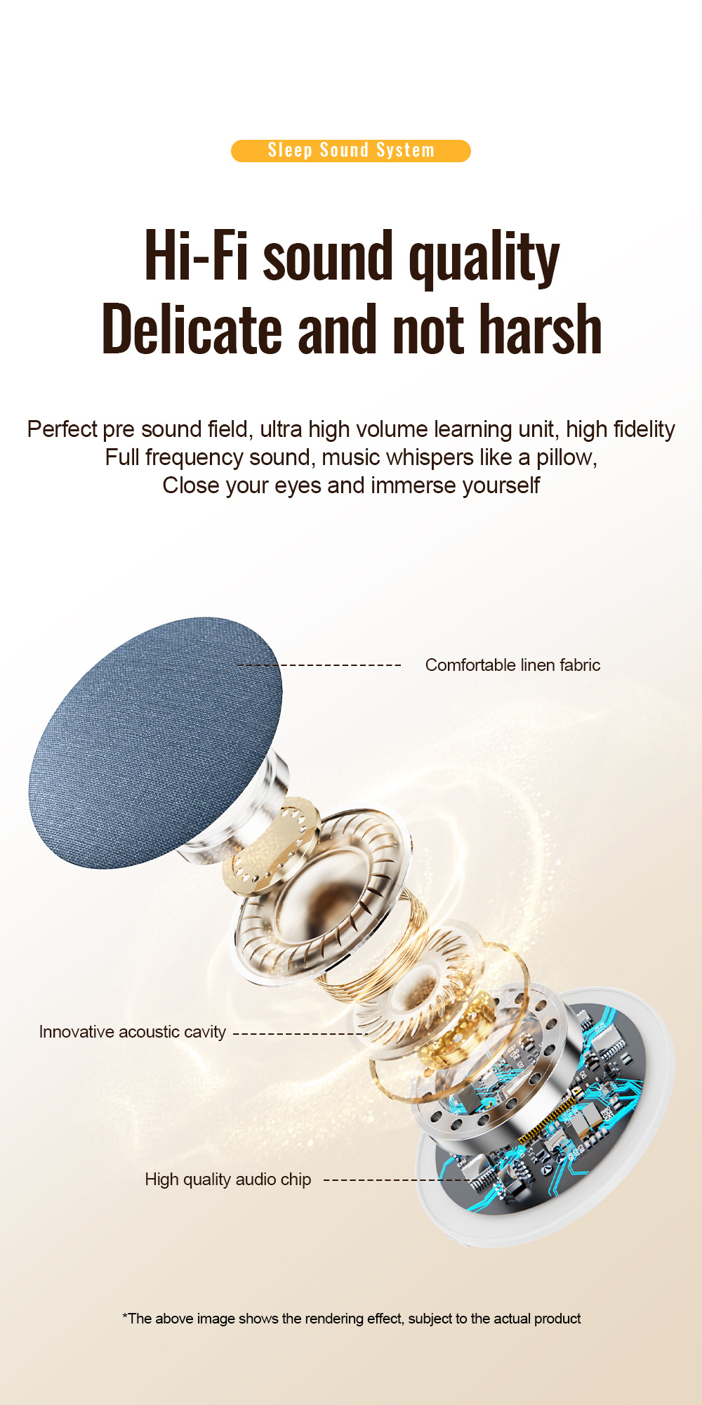 under pillow bluetooth sleep speaker 07