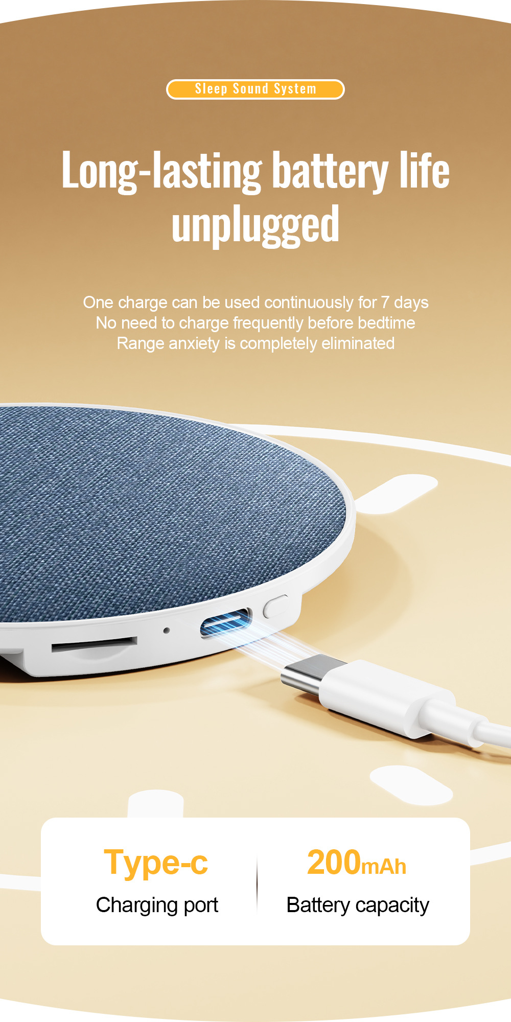 under pillow bluetooth sleep speaker 12