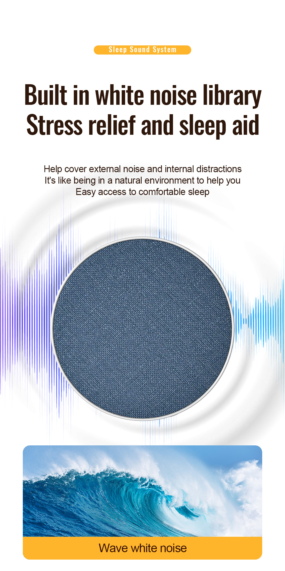 under pillow bluetooth sleep speaker 13
