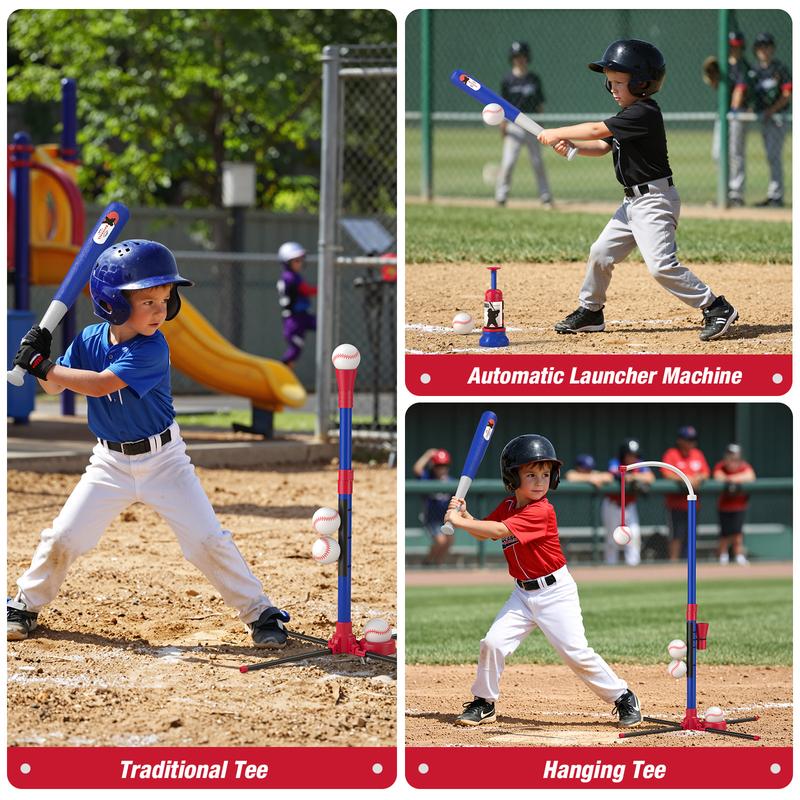 3 in 1 kids' baseball set