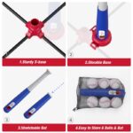 3 in 1 kids' baseball set