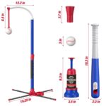 3 in 1 kids' baseball set