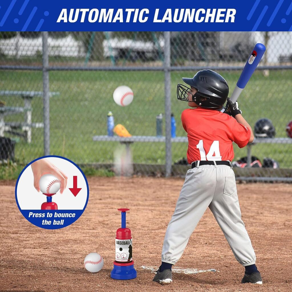 3 in 1 kids baseball set detail 4