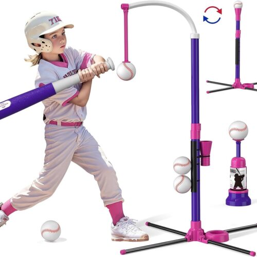 3 in 1 kids' baseball set blue