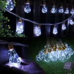 solar outdoor led string lights